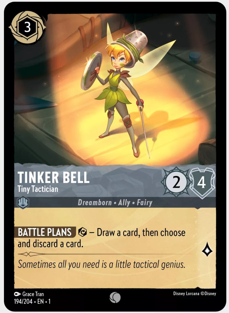 Tinker Bell - Tiny Tactician (194/204) [The First Chapter] - The Mythic Store | 24h Order Processing