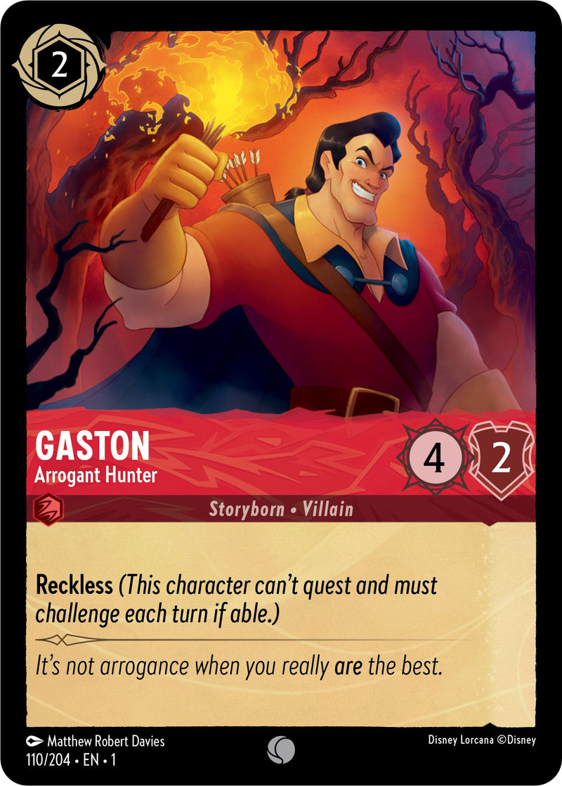 Gaston - Arrogant Hunter (110/204) [The First Chapter] - The Mythic Store | 24h Order Processing