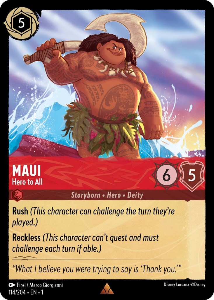 Maui - Hero to All (114/204) [The First Chapter] - The Mythic Store | 24h Order Processing