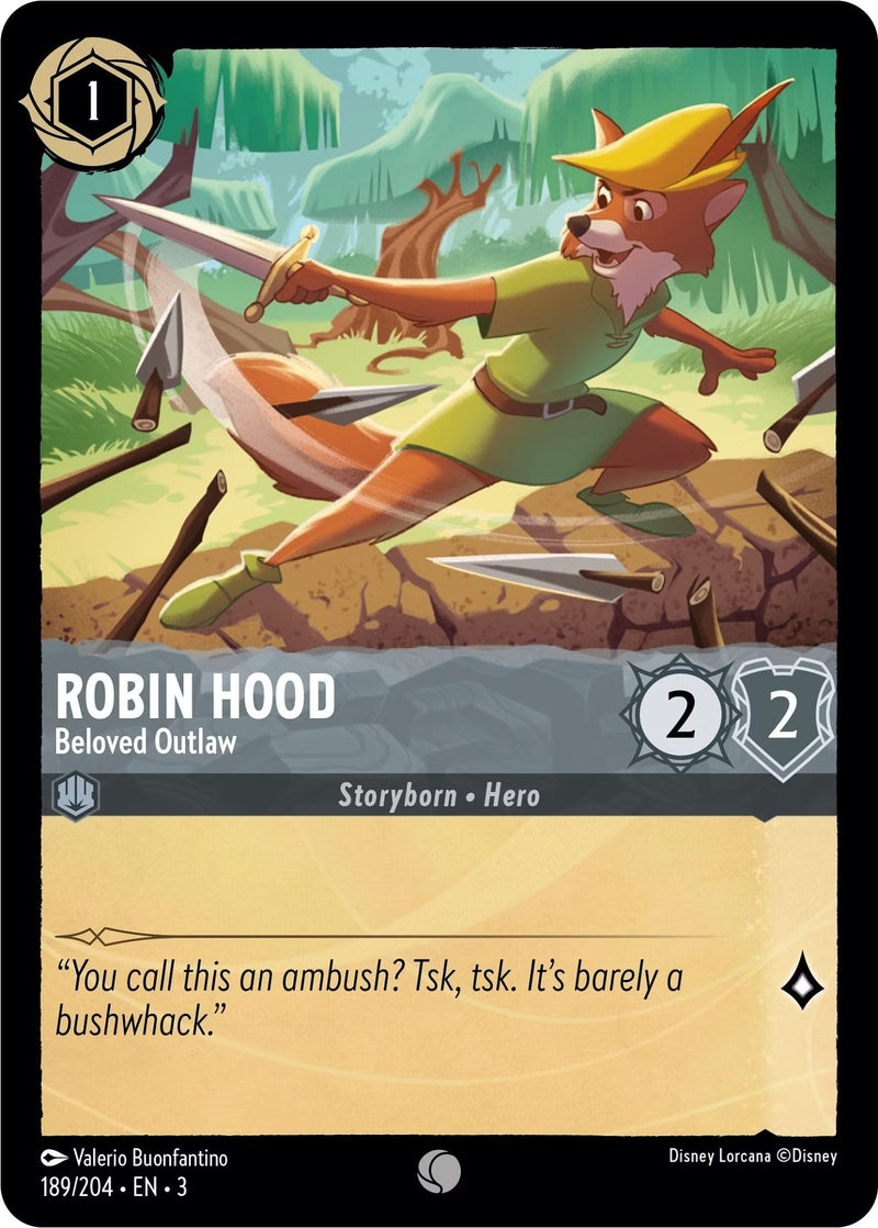 Robin Hood - Beloved Outlaw (189/204) [Into the Inklands] - The Mythic Store | 24h Order Processing