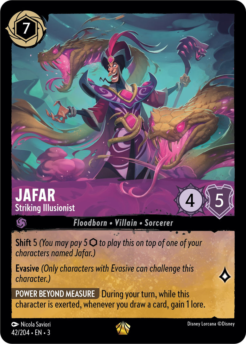 Jafar - Striking Illusionist (42/204) [Into the Inklands] - The Mythic Store | 24h Order Processing