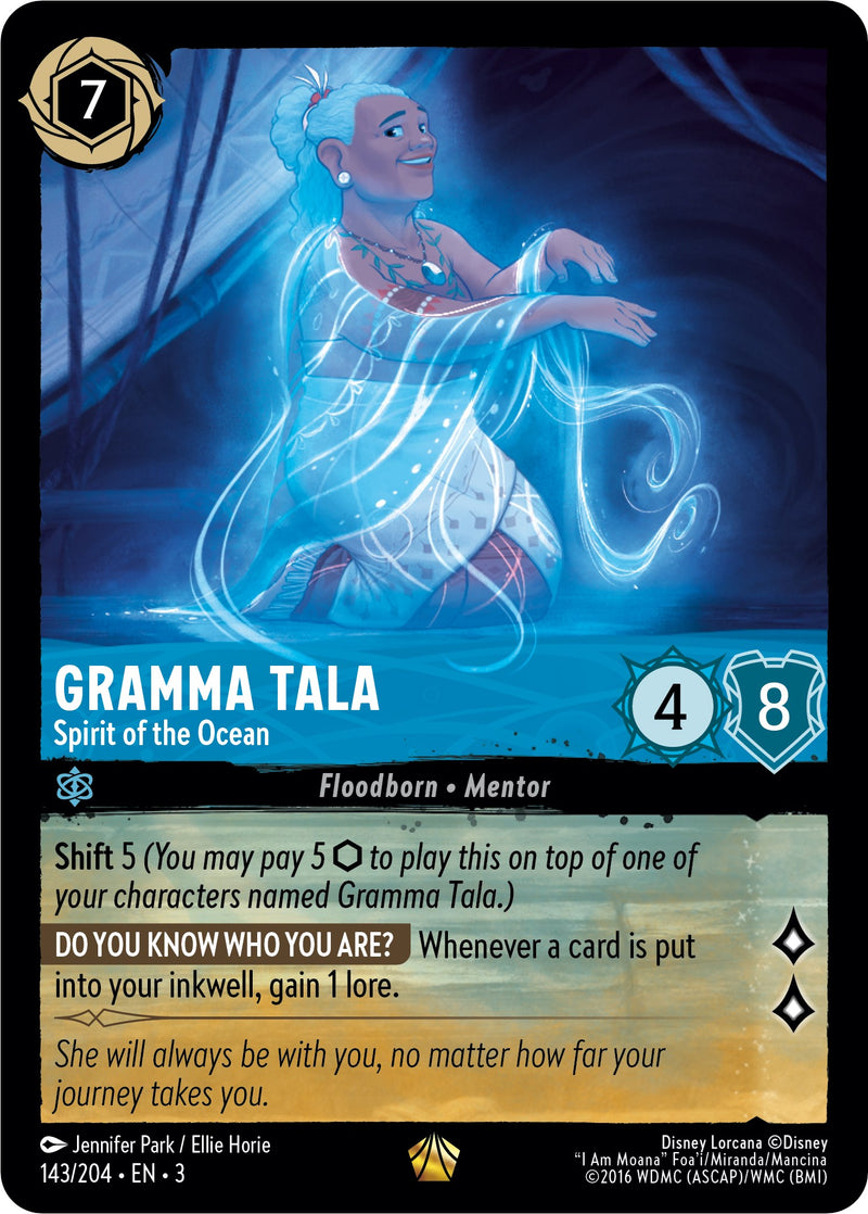 Gramma Tala - Spirit of the Ocean (143/204) [Into the Inklands] - The Mythic Store | 24h Order Processing