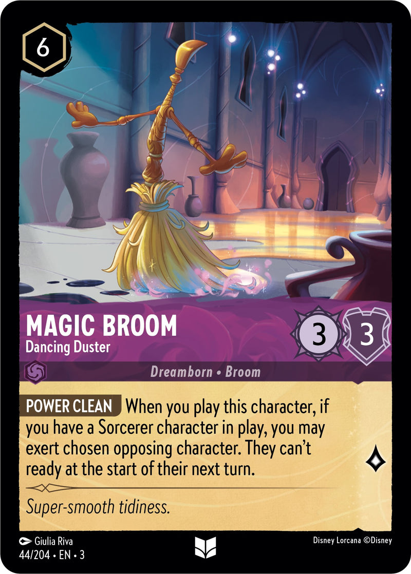 Magic Broom - Dancing Duster (44/204) [Into the Inklands] - The Mythic Store | 24h Order Processing