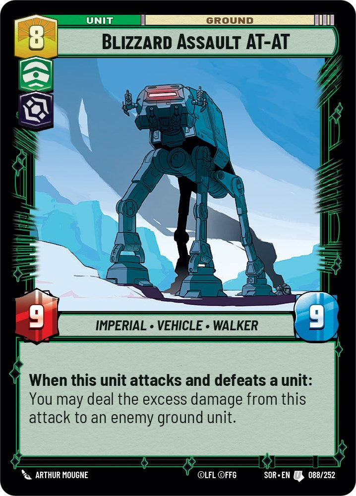 Blizzard Assault AT-AT (088/252) [Spark of Rebellion] - The Mythic Store | 24h Order Processing