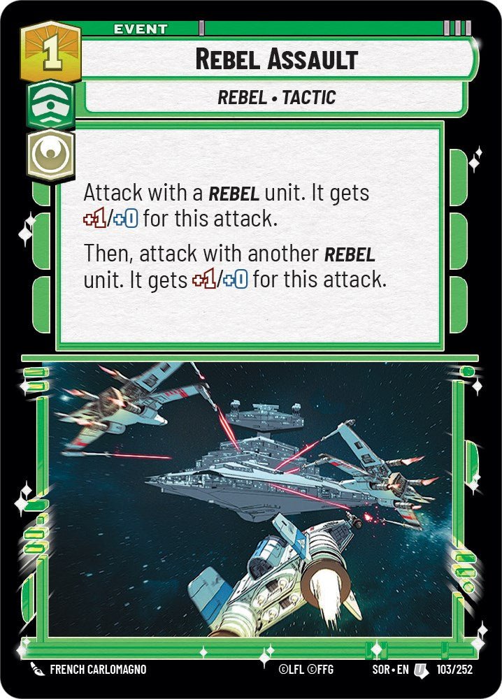 Rebel Assault (103/252) [Spark of Rebellion] - The Mythic Store | 24h Order Processing