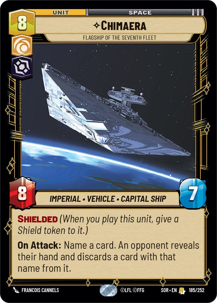 Chimaera - Flagship of the Seventh Fleet (185/252) [Spark of Rebellion] - The Mythic Store | 24h Order Processing