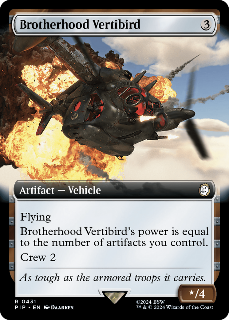 Brotherhood Vertibird (Extended Art) [Fallout] - The Mythic Store | 24h Order Processing