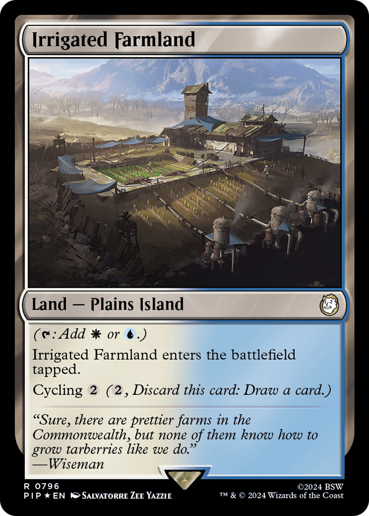 Irrigated Farmland (Surge Foil) [Fallout] - The Mythic Store | 24h Order Processing