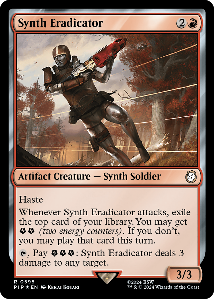 Synth Eradicator (Surge Foil) [Fallout] - The Mythic Store | 24h Order Processing