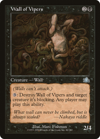 Wall of Vipers [Prophecy] - The Mythic Store | 24h Order Processing