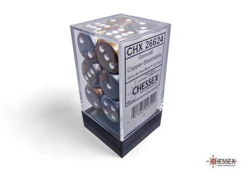 Gemini 16mm D6 (12 dice) - The Mythic Store | 24h Order Processing