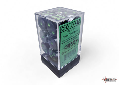 Gemini 16mm D6 (12 dice) - The Mythic Store | 24h Order Processing