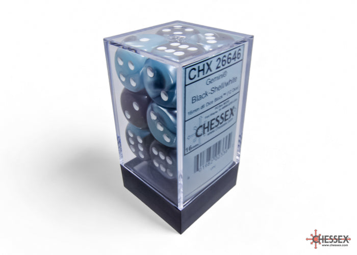 Gemini 16mm D6 (12 dice) - The Mythic Store | 24h Order Processing