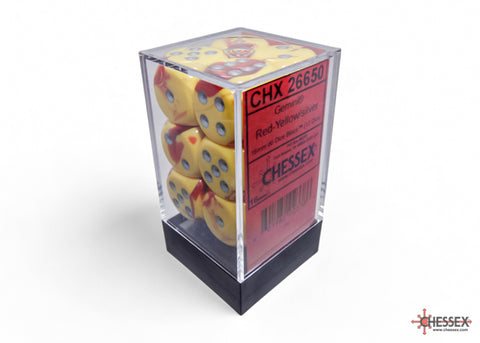 Gemini 16mm D6 (12 dice) - The Mythic Store | 24h Order Processing