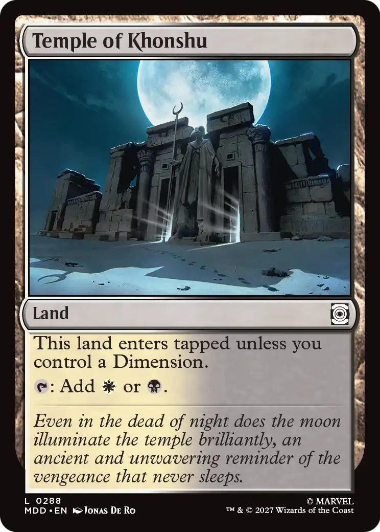 Temple of Khonshu [Marvel: Darkhold Destiny] - The Mythic Store | 24h Order Processing