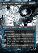 Jace, the Perfected Mind (Borderless Manga Step-and-Compleat Foil) [Phyrexia: All Will Be One] - The Mythic Store | 24h Order Processing