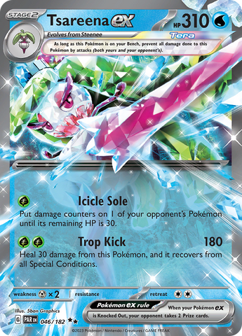 Tsareena ex (046/182) [Scarlet & Violet: Paradox Rift] - The Mythic Store | 24h Order Processing