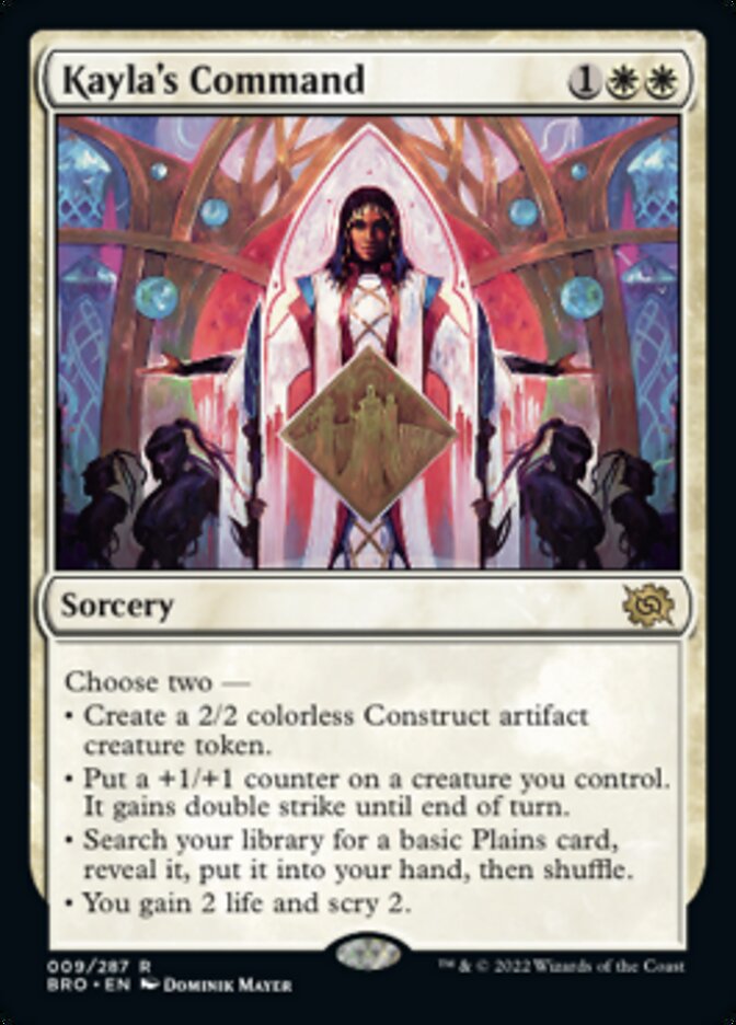 Kayla's Command [The Brothers' War] - The Mythic Store | 24h Order Processing