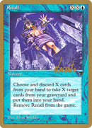 Recall (Michael Loconto) [Pro Tour Collector Set] - The Mythic Store | 24h Order Processing