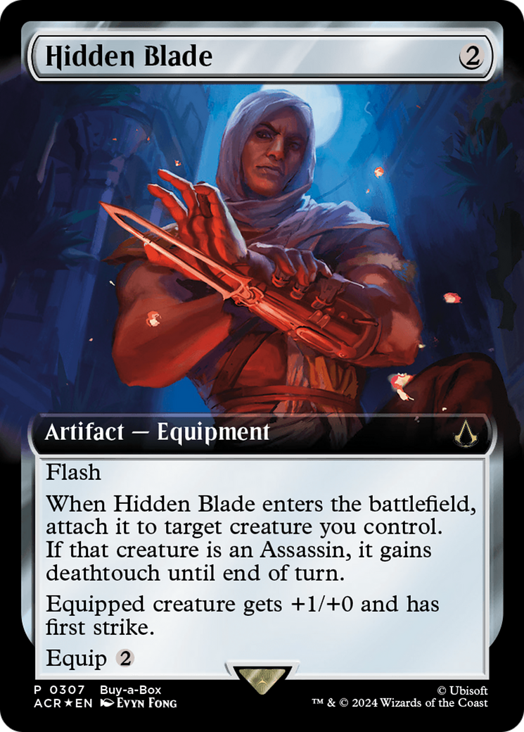 Hidden Blade (Extended Art) [Assassin's Creed Promos] - The Mythic Store | 24h Order Processing