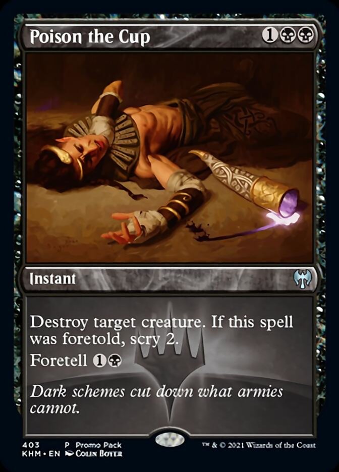 Poison the Cup (Promo Pack) [Kaldheim Promos] - The Mythic Store | 24h Order Processing