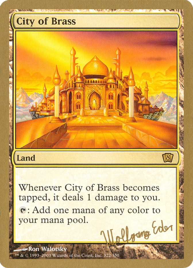 City of Brass (Wolfgang Eder) [World Championship Decks 2003] - The Mythic Store | 24h Order Processing