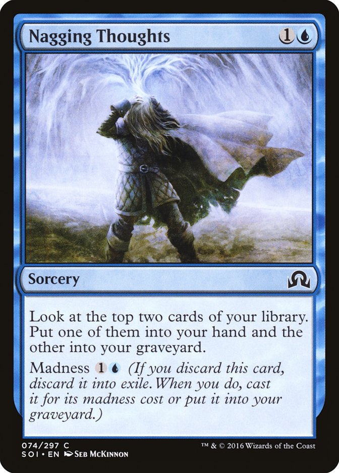 Nagging Thoughts [Shadows over Innistrad] - The Mythic Store | 24h Order Processing