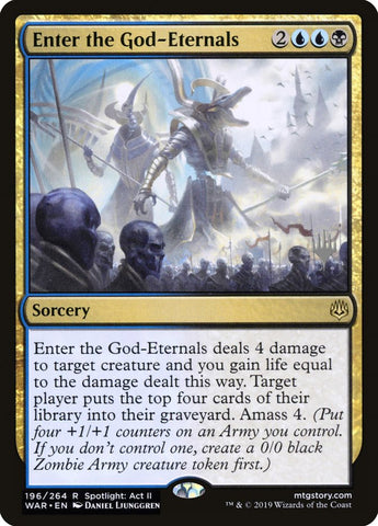 Enter the God-Eternals (Promo Pack) [War of the Spark Promos] - The Mythic Store | 24h Order Processing