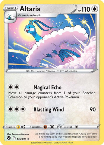 Altaria (143/195) [Sword & Shield: Silver Tempest] - The Mythic Store | 24h Order Processing