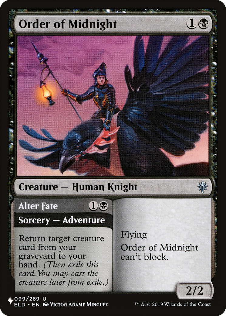 Order of Midnight [The List] - The Mythic Store | 24h Order Processing