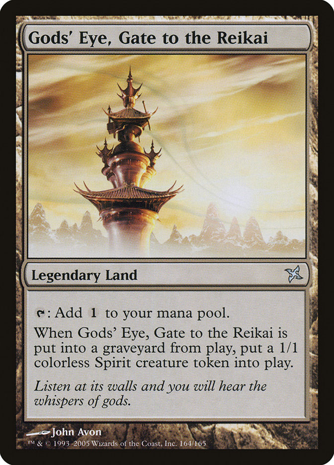 Gods' Eye, Gate to the Reikai [Betrayers of Kamigawa] - The Mythic Store | 24h Order Processing