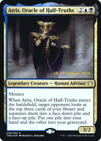 Atris, Oracle of Half-Truths [Theros Beyond Death Prerelease Promos] - The Mythic Store | 24h Order Processing