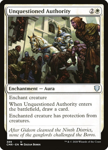 Unquestioned Authority [Commander Legends] - The Mythic Store | 24h Order Processing