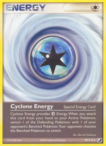 Cyclone Energy (99/115) [EX: Unseen Forces] - The Mythic Store | 24h Order Processing