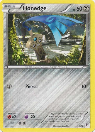 Honedge (11/30) [XY: Trainer Kit 1 - Bisharp] - The Mythic Store | 24h Order Processing