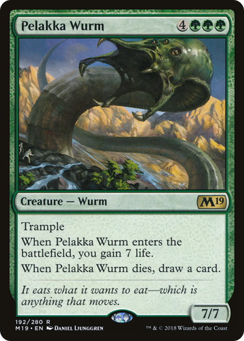 Pelakka Wurm [Core Set 2019] - The Mythic Store | 24h Order Processing