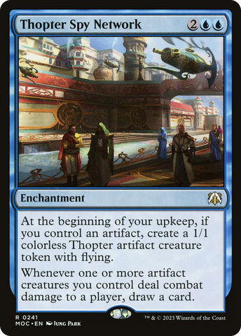 Thopter Spy Network [March of the Machine Commander] - The Mythic Store | 24h Order Processing