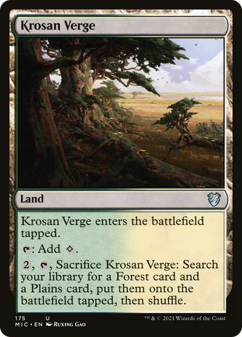 Krosan Verge [Innistrad: Midnight Hunt Commander] - The Mythic Store | 24h Order Processing
