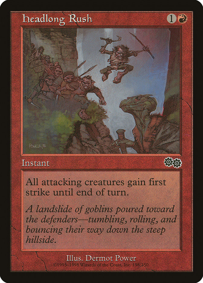 Headlong Rush [Urza's Saga] - The Mythic Store | 24h Order Processing