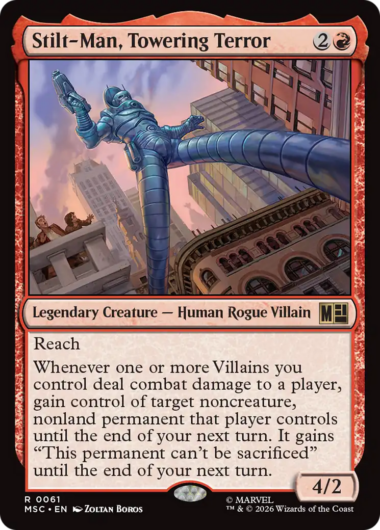 Stilt-Man, Towering Terror [Marvel Super Heroes Commander] - The Mythic Store | 24h Order Processing