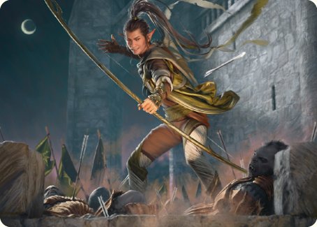 Legolas, Counter of Kills Art Card [The Lord of the Rings: Tales of Middle-earth Art Series] - The Mythic Store | 24h Order Processing