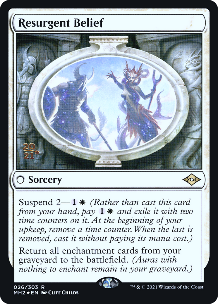 Resurgent Belief [Modern Horizons 2 Prerelease Promos] - The Mythic Store | 24h Order Processing