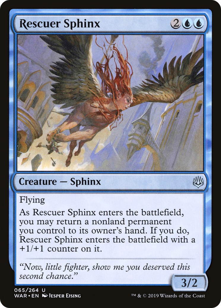 Rescuer Sphinx [War of the Spark] - The Mythic Store | 24h Order Processing
