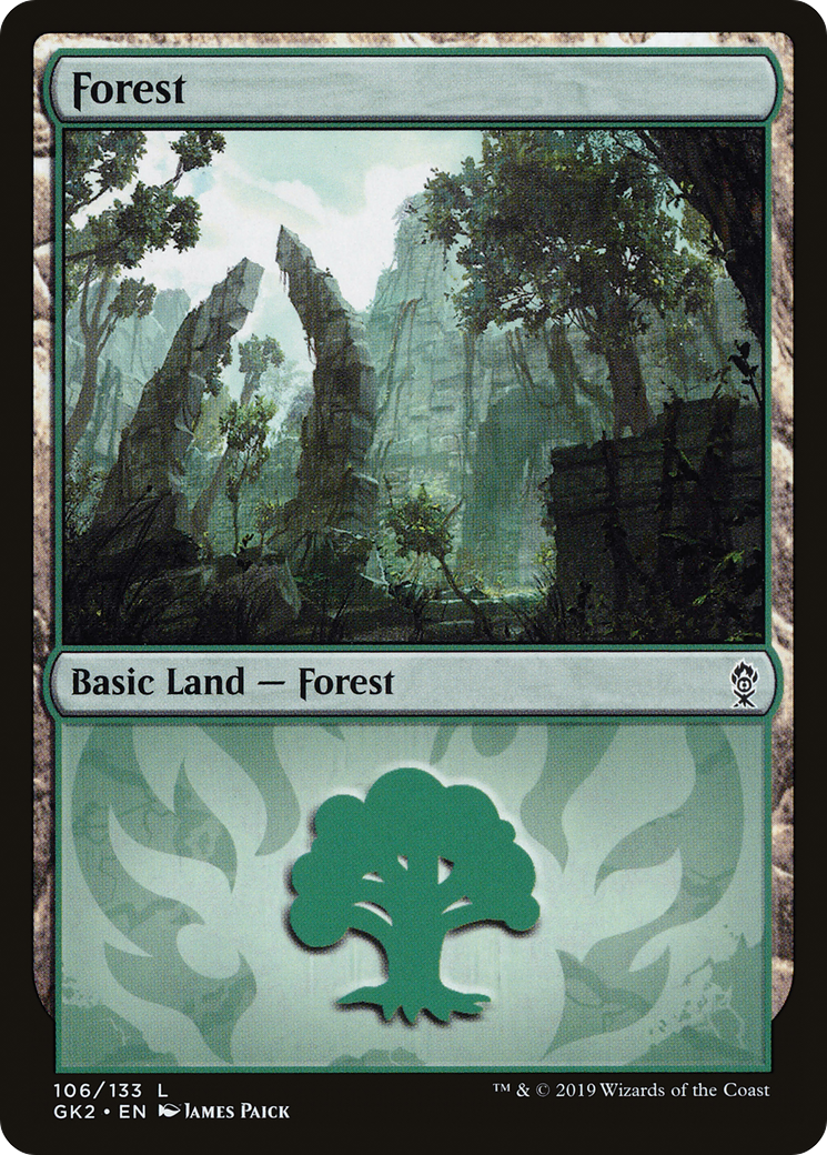 Forest (106) [Ravnica Allegiance Guild Kit] - The Mythic Store | 24h Order Processing