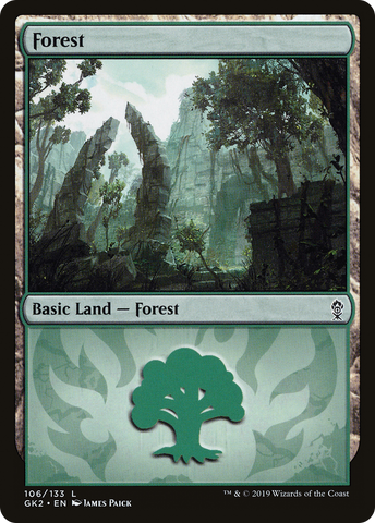 Forest (106) [Ravnica Allegiance Guild Kit] - The Mythic Store | 24h Order Processing