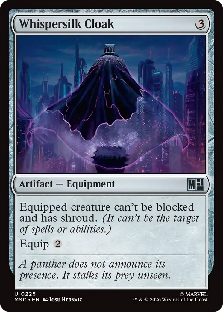 Whispersilk Cloak [Marvel Super Heroes Commander] - The Mythic Store | 24h Order Processing