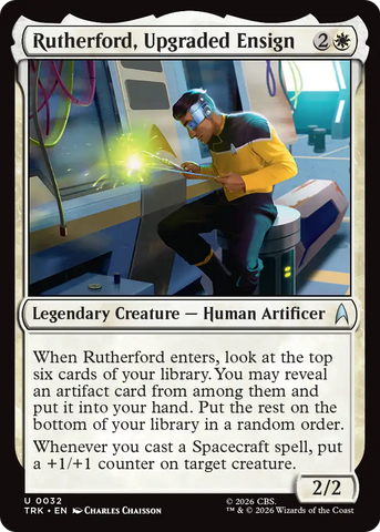 Rutherford, Upgraded Ensign [Star Trek] - The Mythic Store | 24h Order Processing