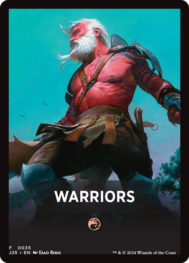 Warriors Theme Card [Foundations Jumpstart Front Cards] - The Mythic Store | 24h Order Processing