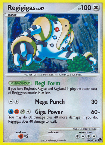 Regigigas (9/100) [Diamond & Pearl: Stormfront] - The Mythic Store | 24h Order Processing