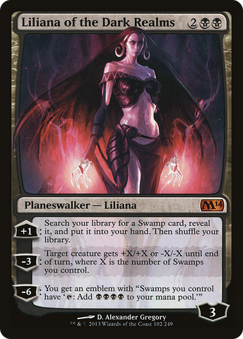Liliana of the Dark Realms [Magic 2014] - The Mythic Store | 24h Order Processing